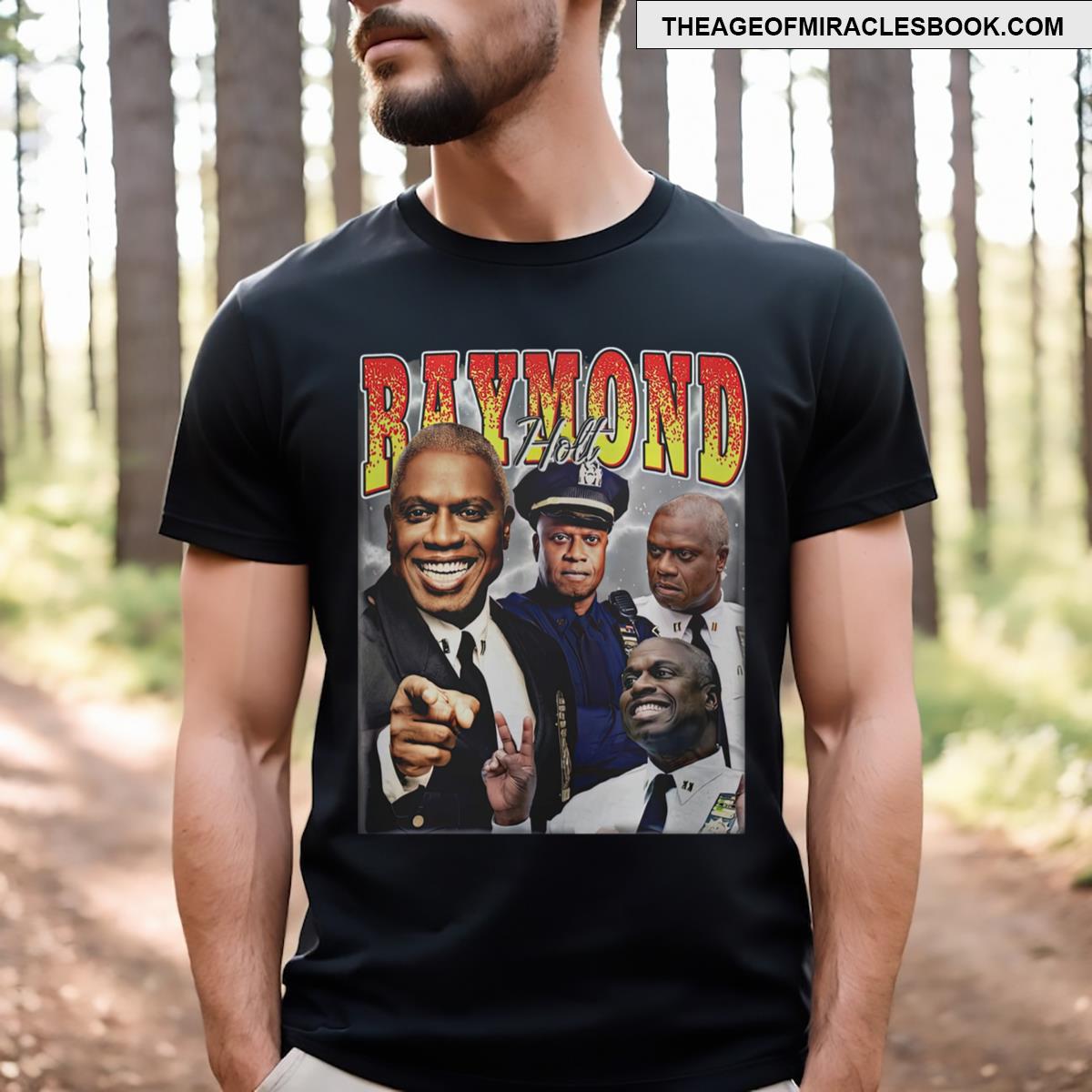 Captain Holt Retro Vintage Essential T-shirt