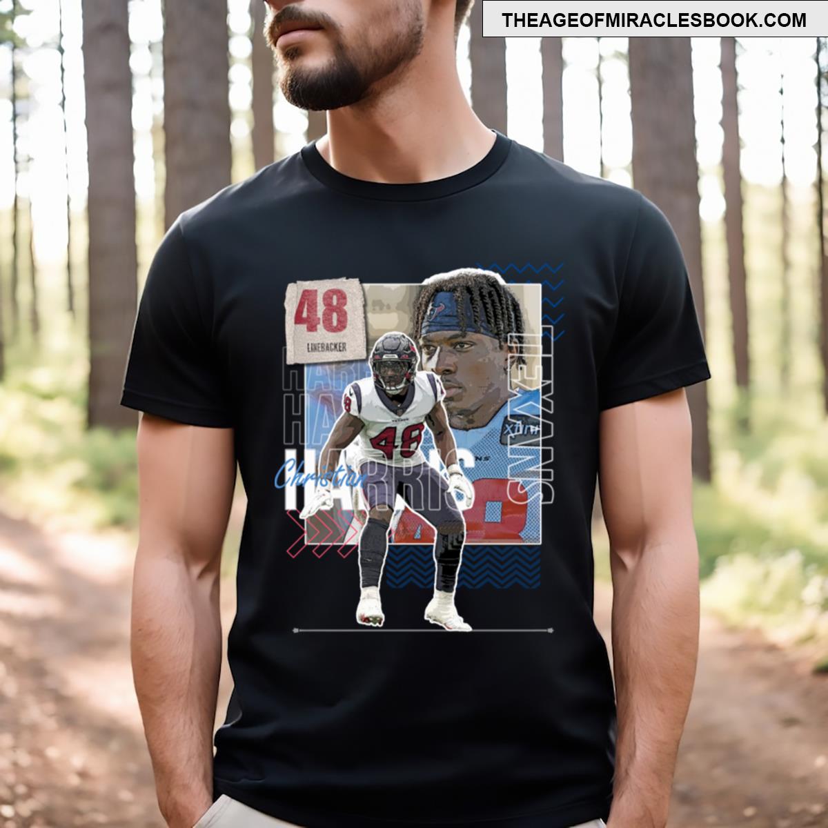 Christian Harris Paper Poster Version 6 T-shirt