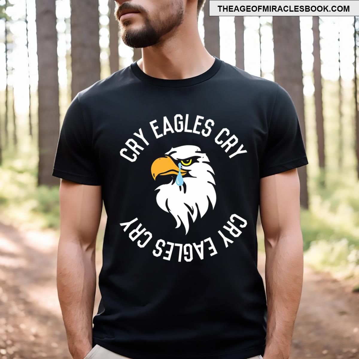 Cry Eagles Cry Funny Antieagles T-shirt