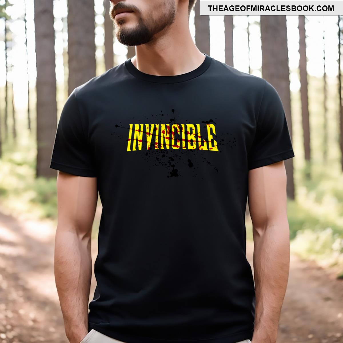 Invincible Blood Splashes Logo Essential T-shirt