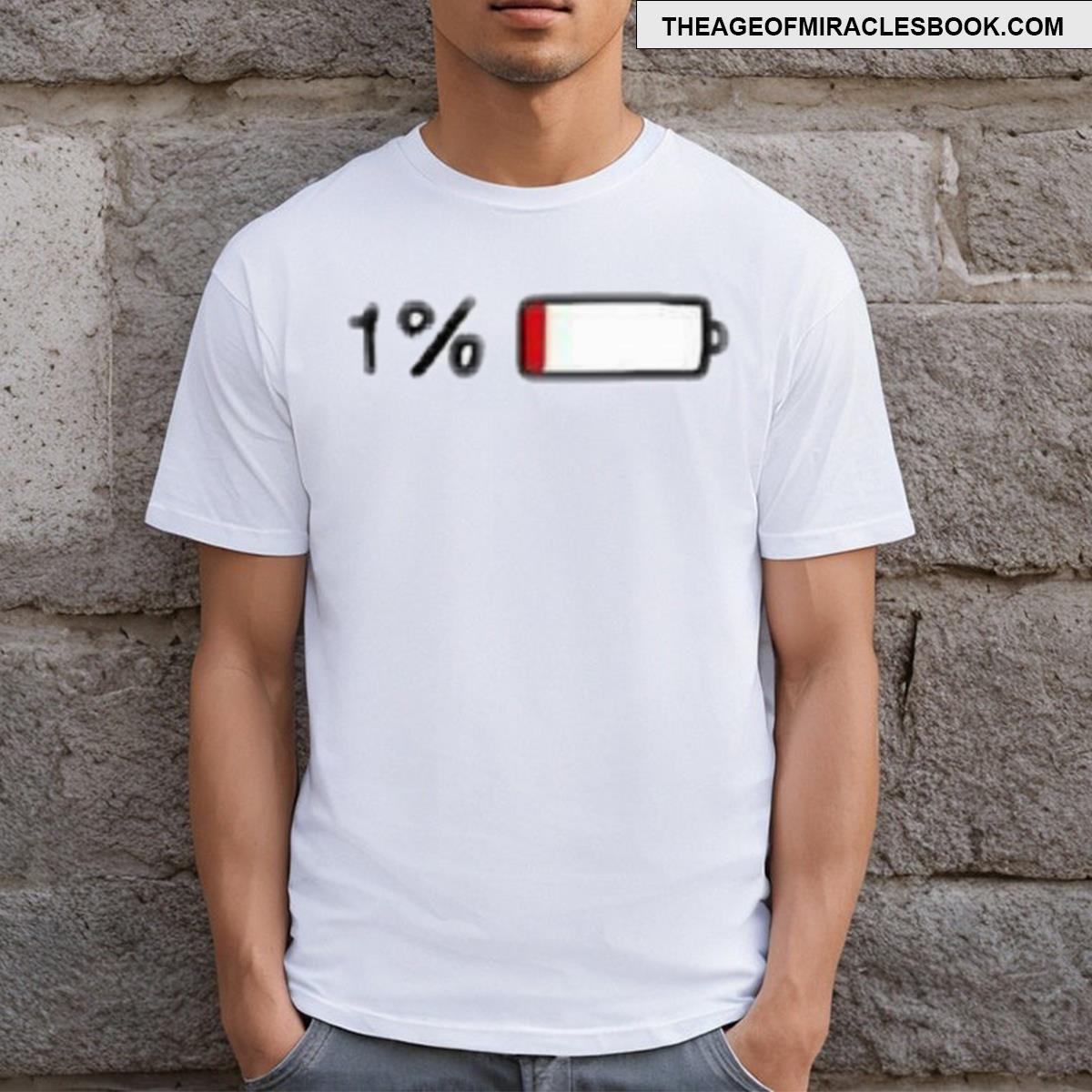 Low Battery Logo 1 T-shirt