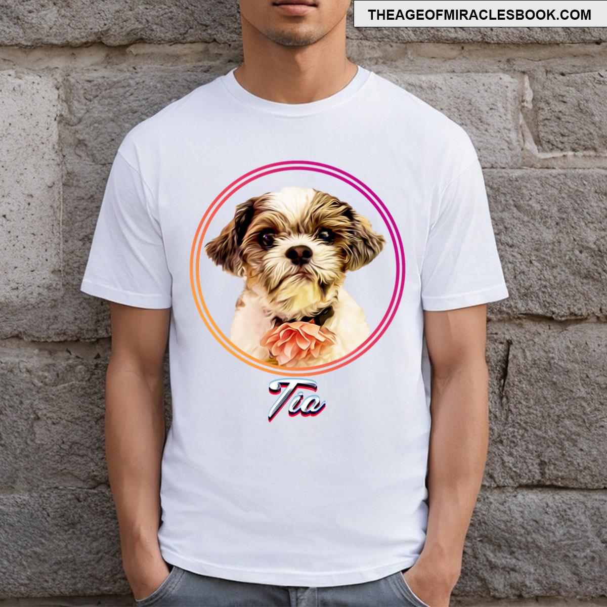 Personalized Pet Merch Tia T-shirt