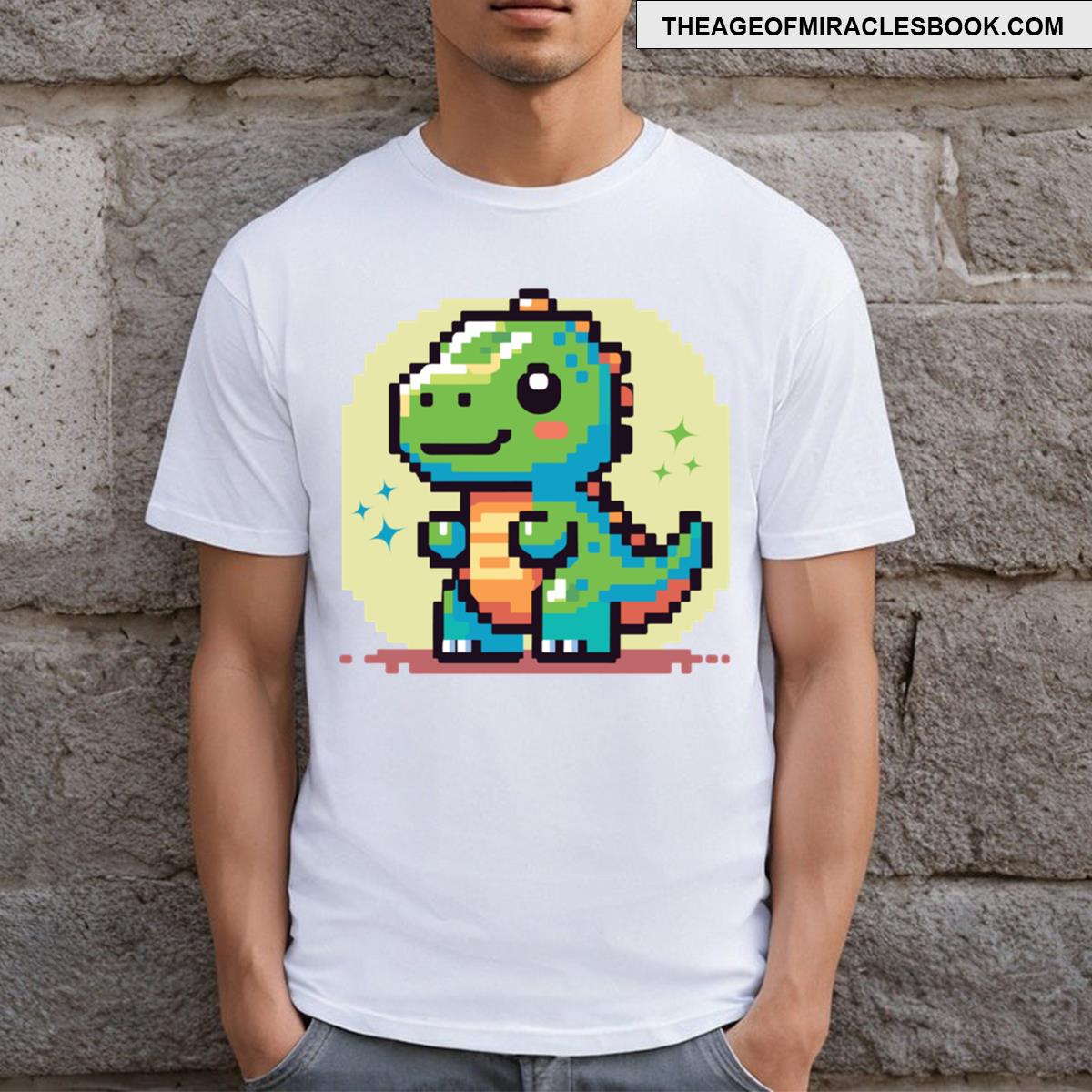 Pixel Odyssey Dinosaur Essential T-shirt