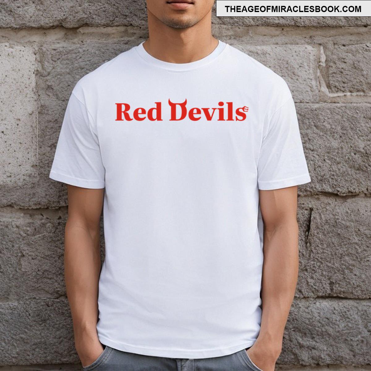 Red Devils Mu Fc Design T-shirt