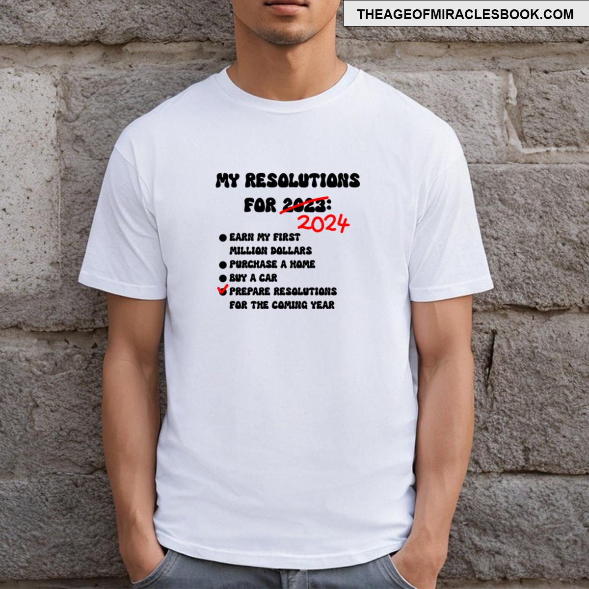 Resolutions Reimagined Hello 2024! Essential T-shirt