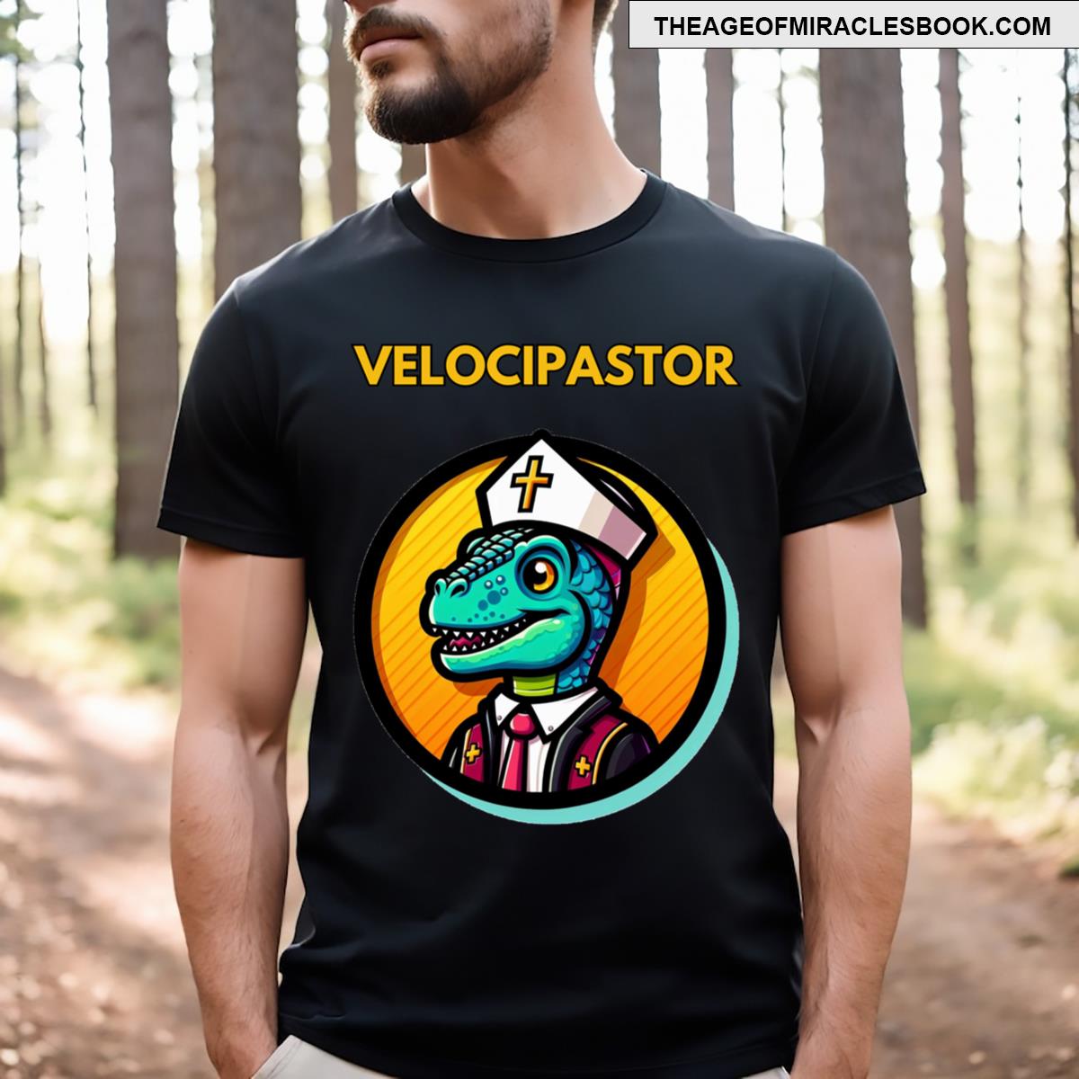 The Velocipastor T-shirt