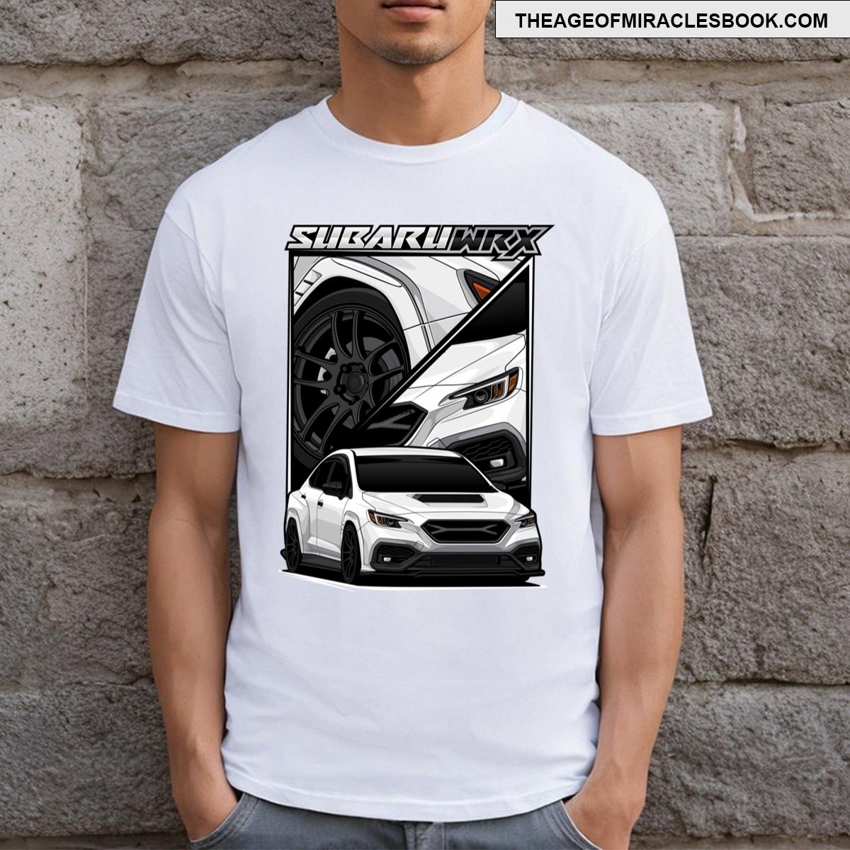 White Vb Front Graphic T-shirt