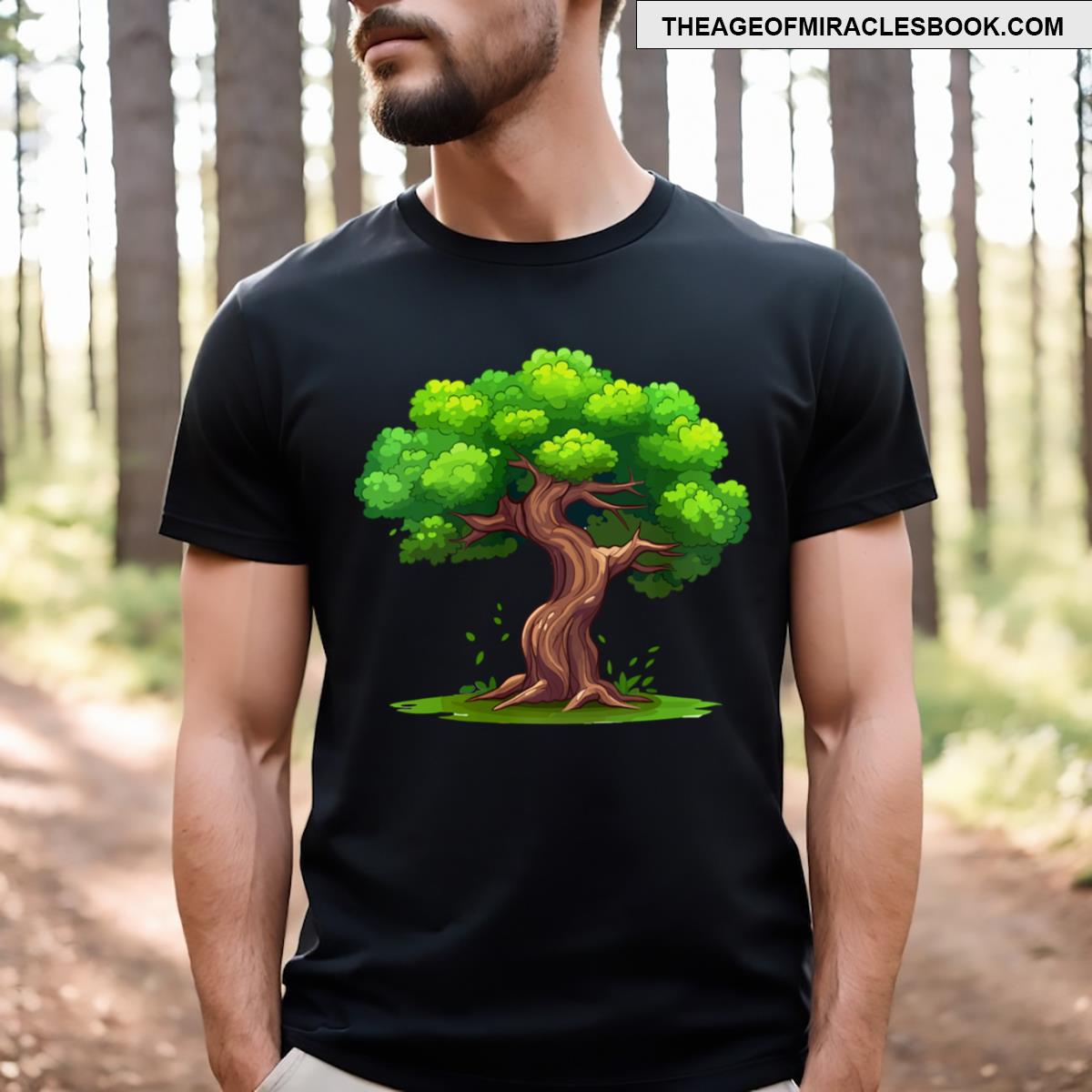 Cartoon Tree Tree Lovers Gifts Tree Lover Pullover T-shirt