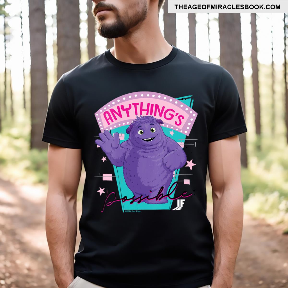 If Blue Anything’s Possible Vneck T-shirt