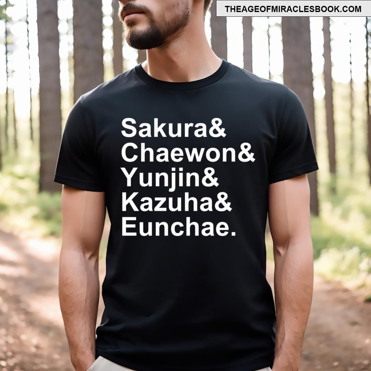 Le Sserafim Member T-shirt