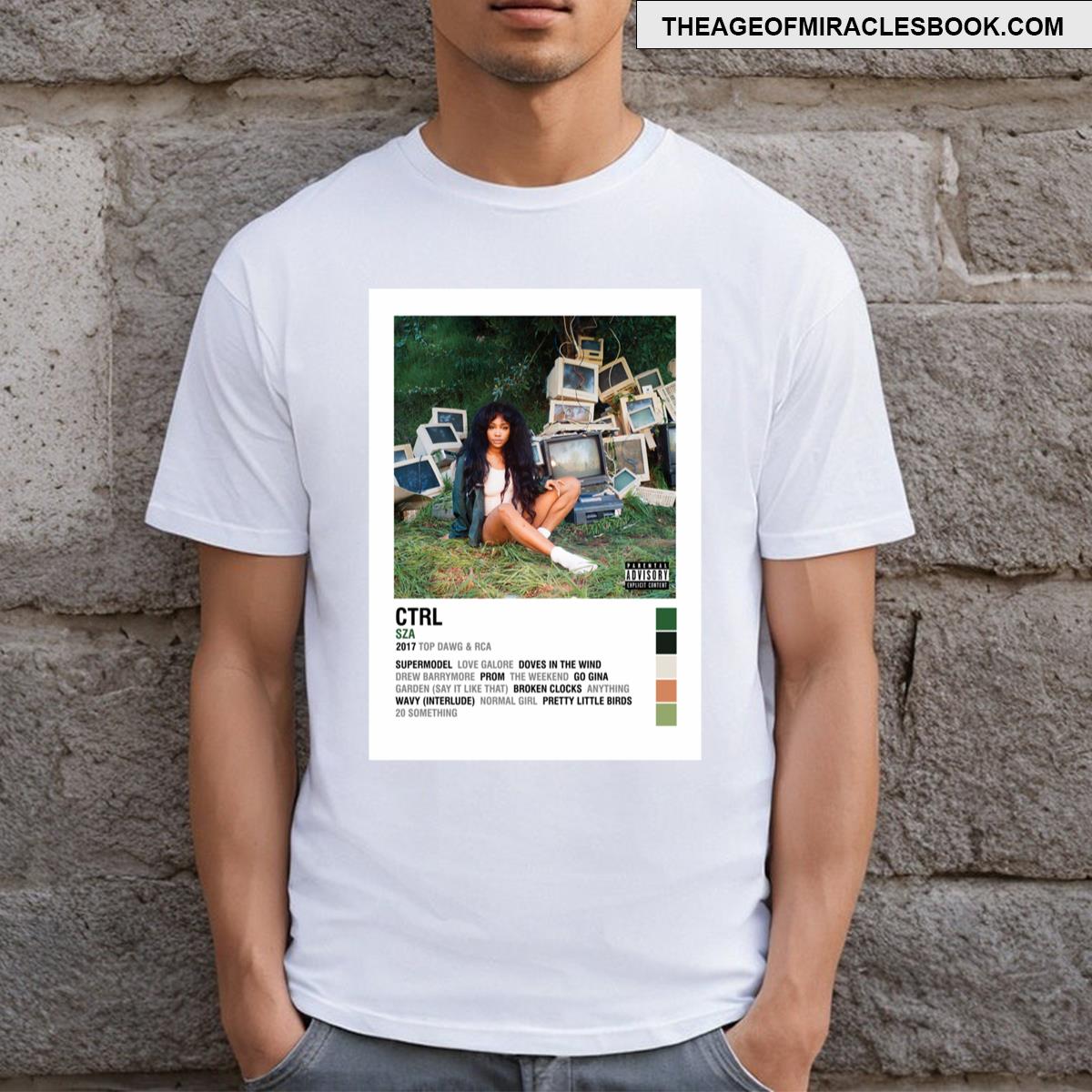 Sza Poster Ctrl Poster T-shirt