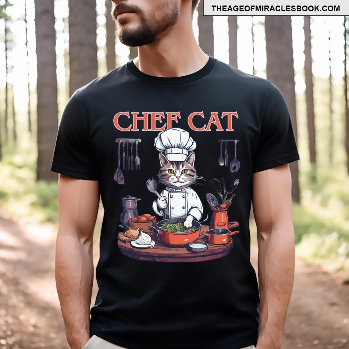Chef Cat T-shirt