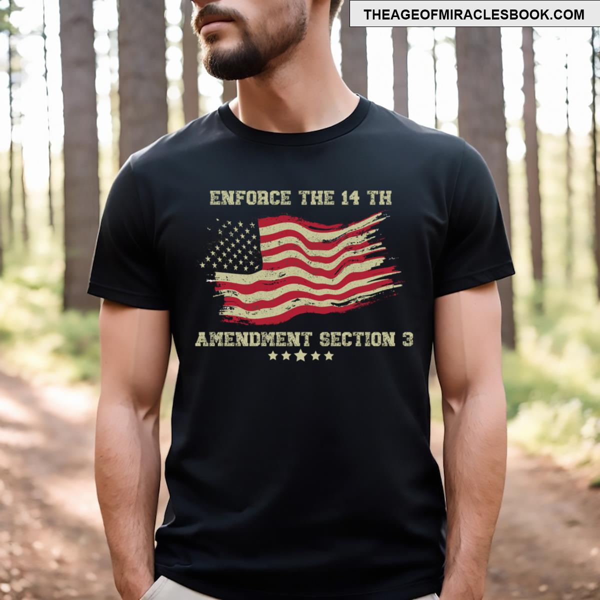 Classic Enforce The 14th Amendment Section Funny Amendment Section Design Best Enforce Tsh T-shirt