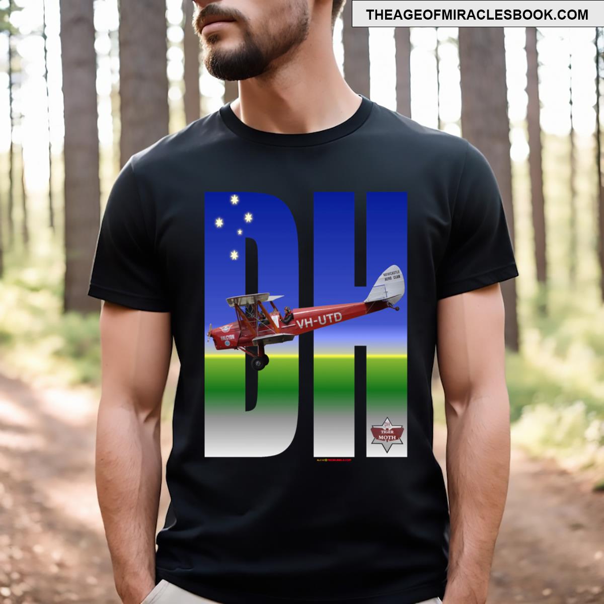 Dh Design Tiger Moth Vhutd 20141004 T-shirt