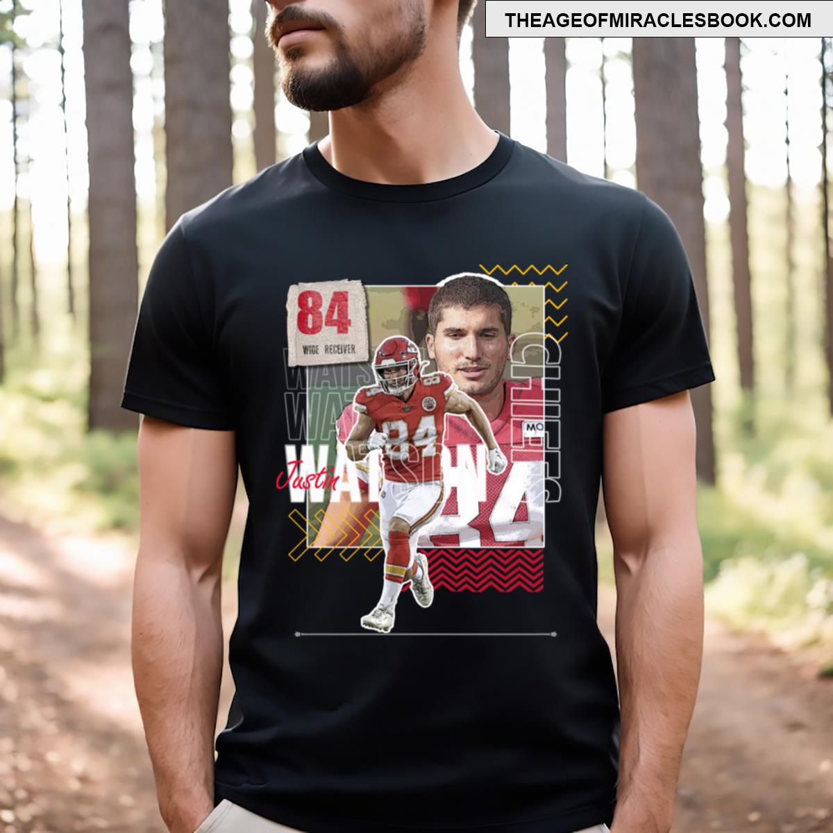 Justin Watson Paper Poster Version 6 T-shirt