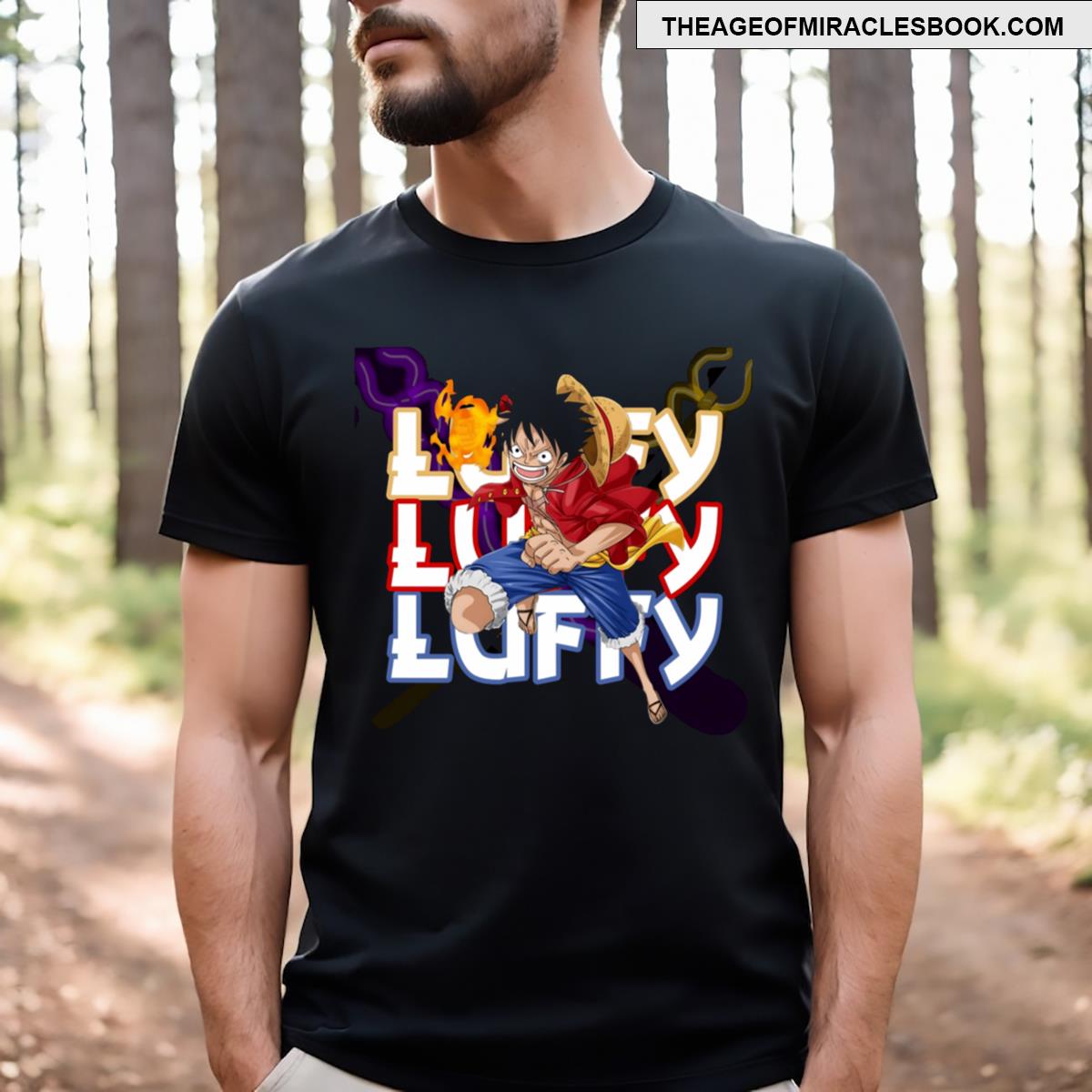 Monkey De Luffyone Piece Essential T-shirt