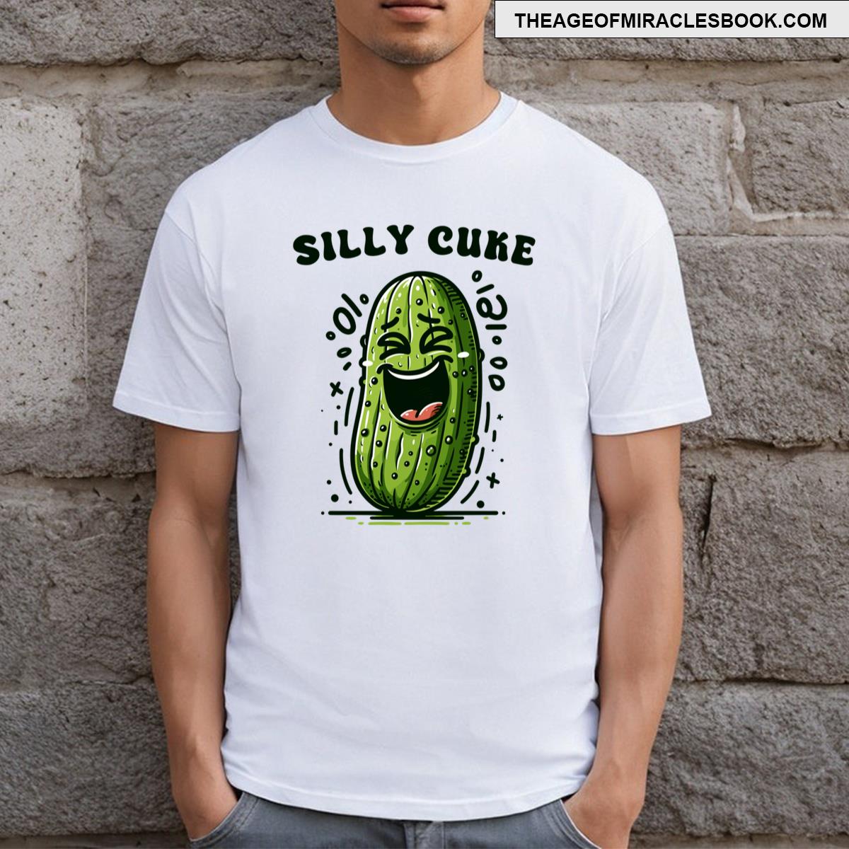 Pickle With Giggles Silly Cuke T-shirt