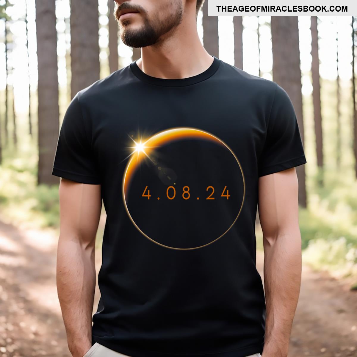 2024 Solar Eclipse 2024 40824 Eclipse Mens Kids T-shirt