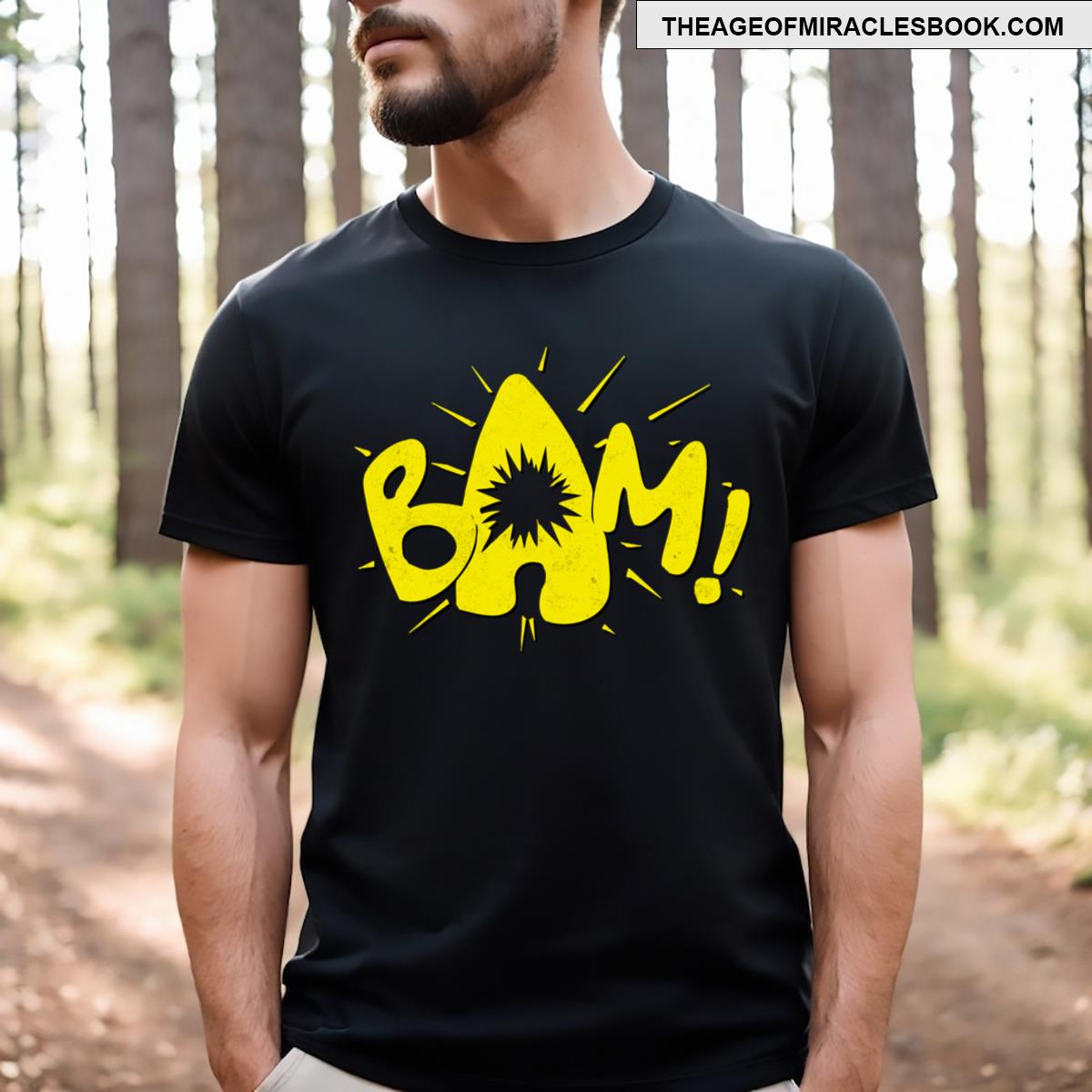 Explosive Bam!’ Comic Sound Effect T-shirt