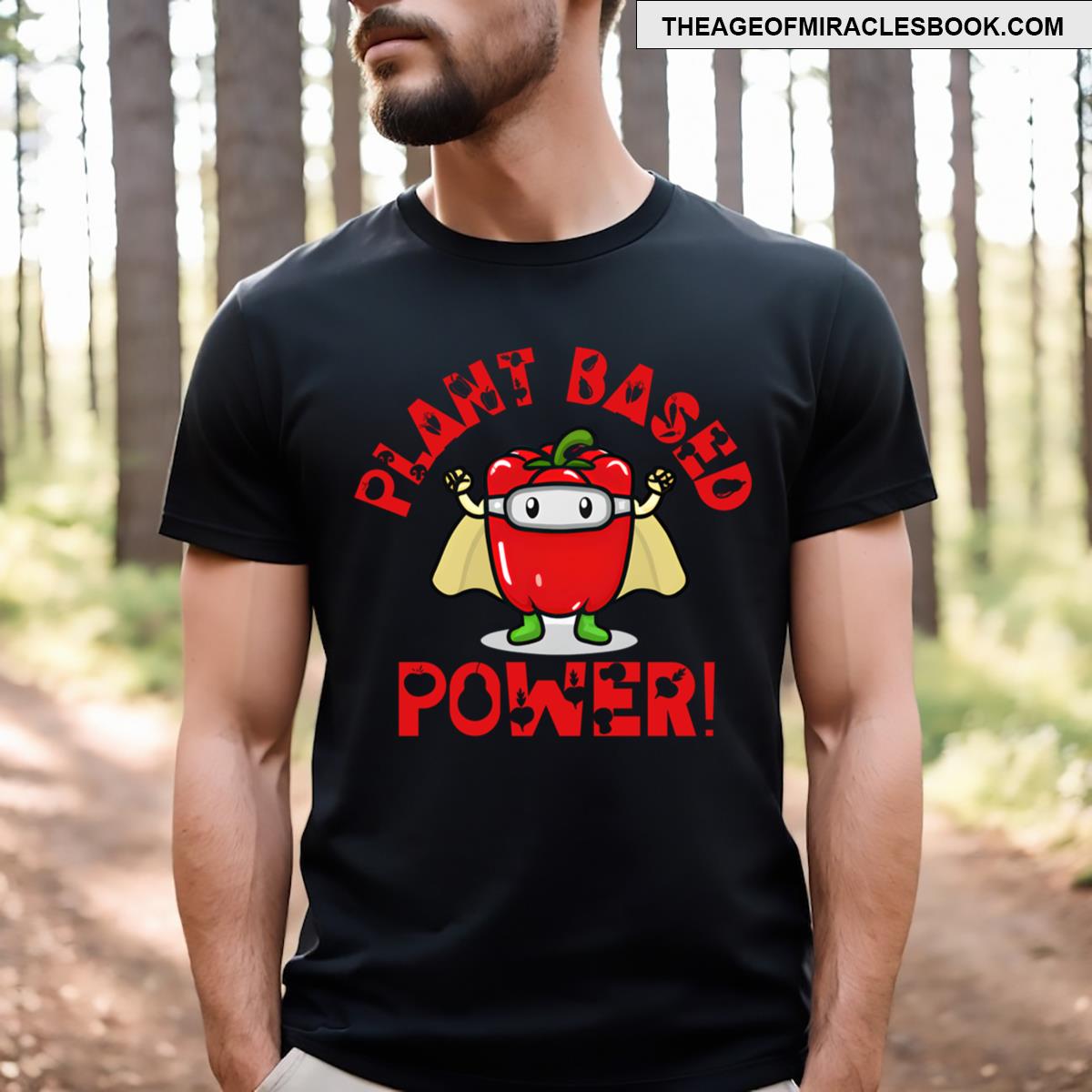 Plant Based Power! Super Bell Pepper! Active T-shirt