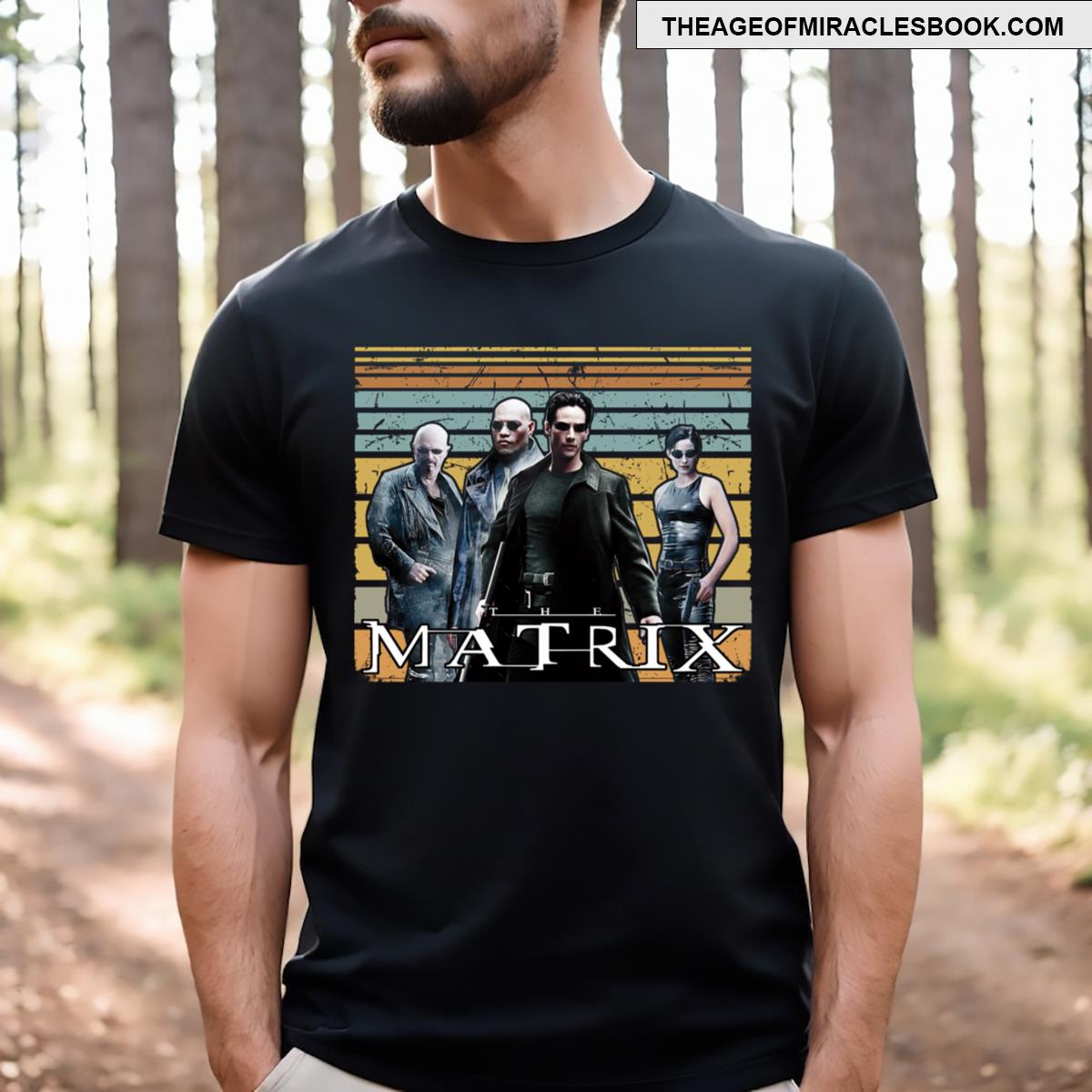 The Matrix Old Movie T-shirt