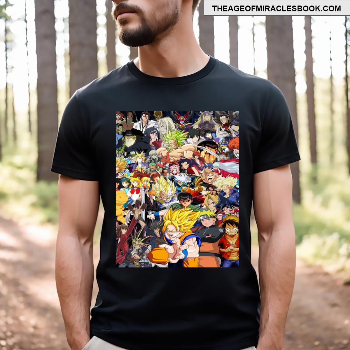 All Anime Characters T-shirt