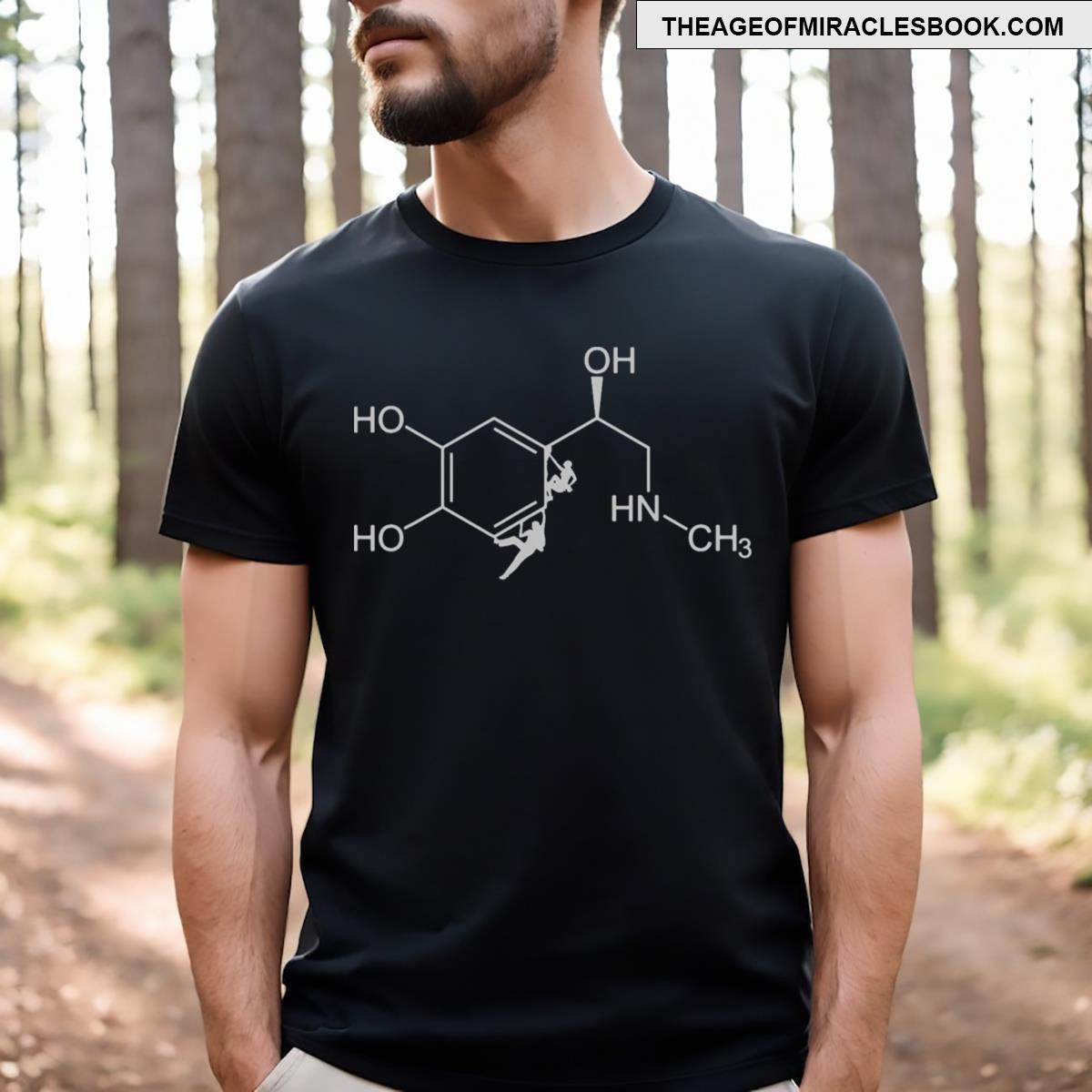 Climbing Adrenalin Formula Bouldering Gift T-shirt