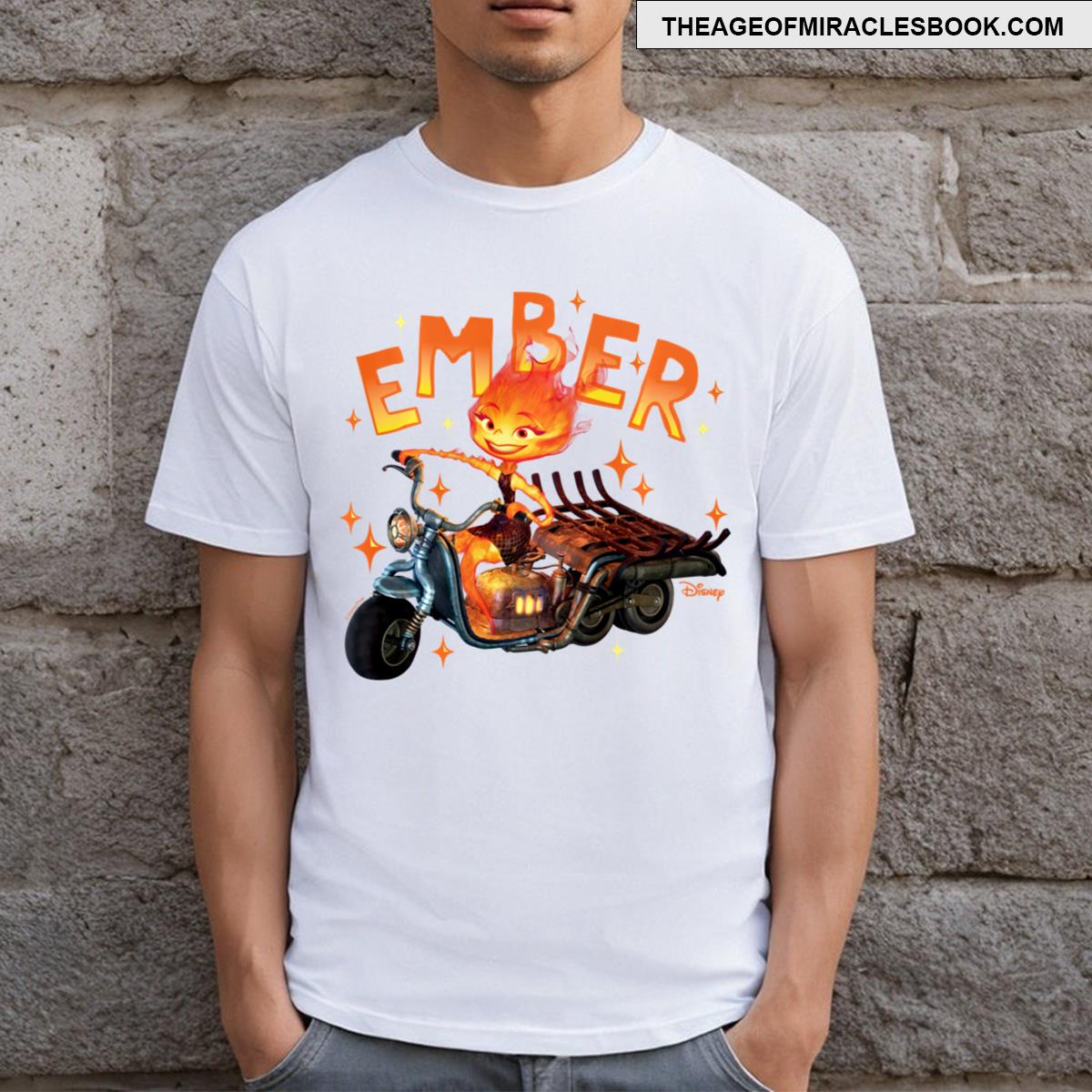 Elemental Ember Scooter T-shirt