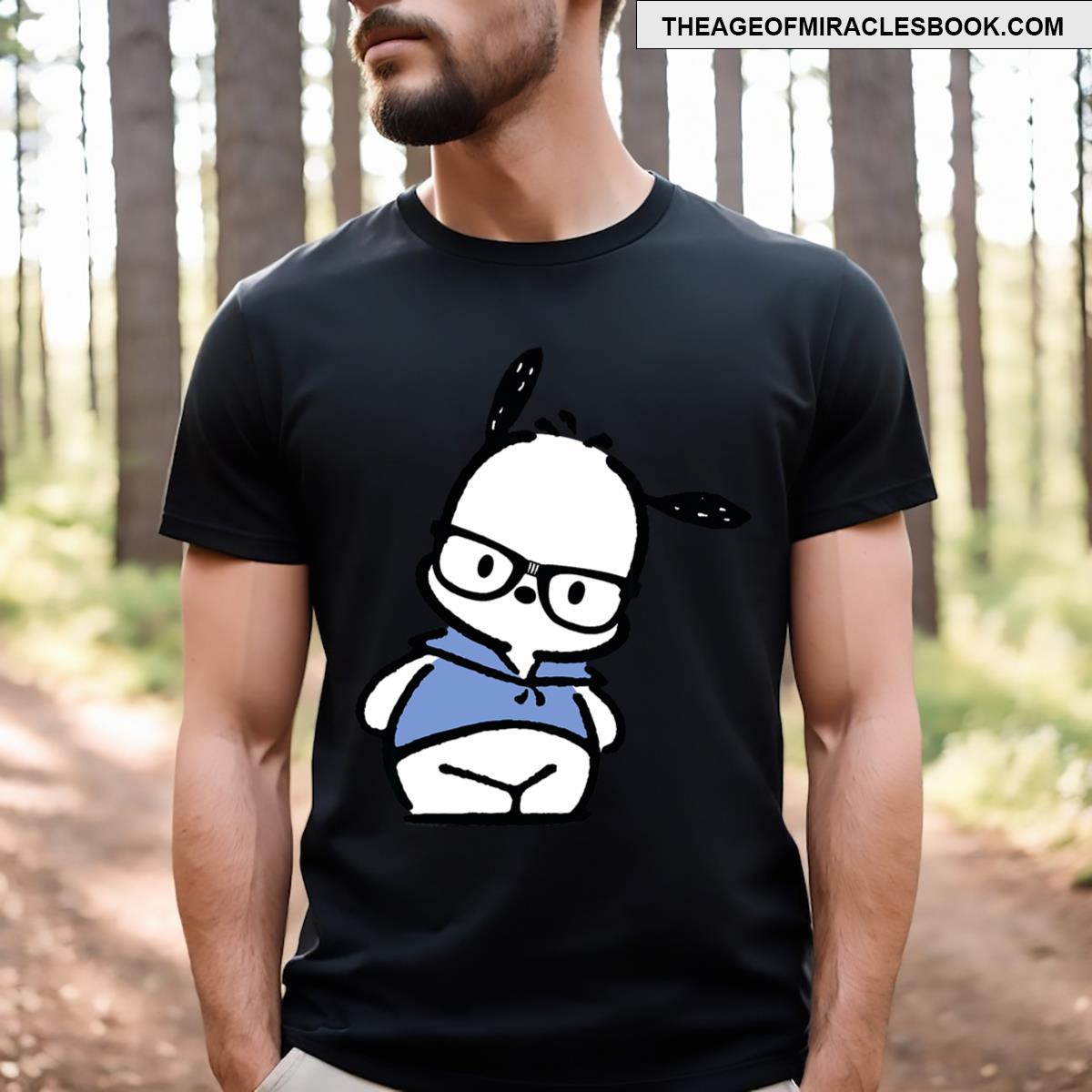 Pochacco Nerd Glasses T-shirt