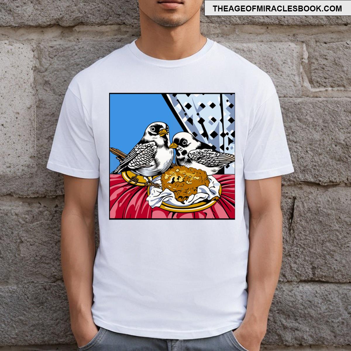 Pop Art Birds T-shirt