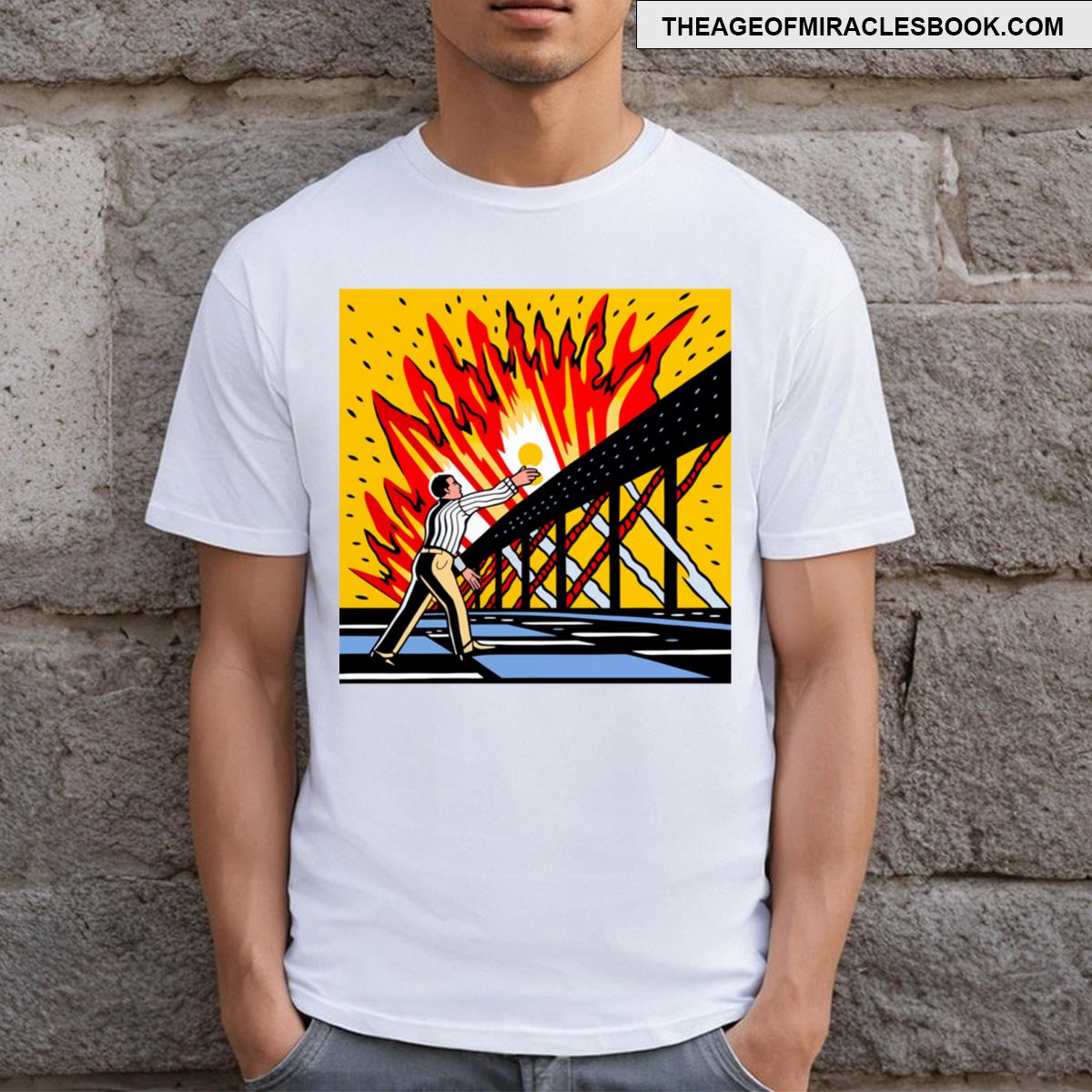 Pop Art Bridge Large T-shirt