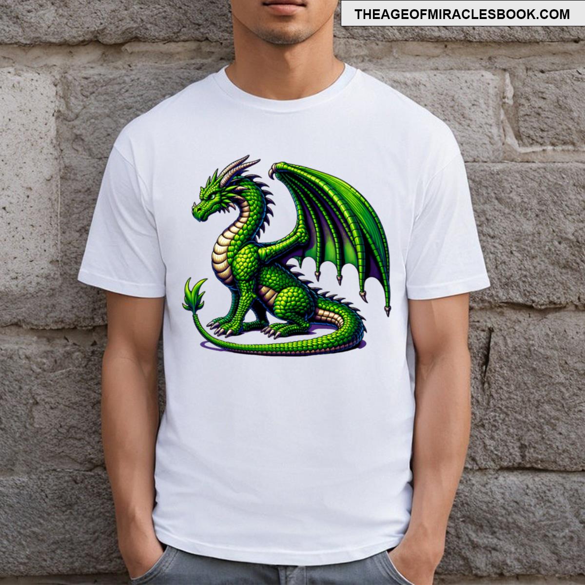 Rad Green Dragon T-shirt