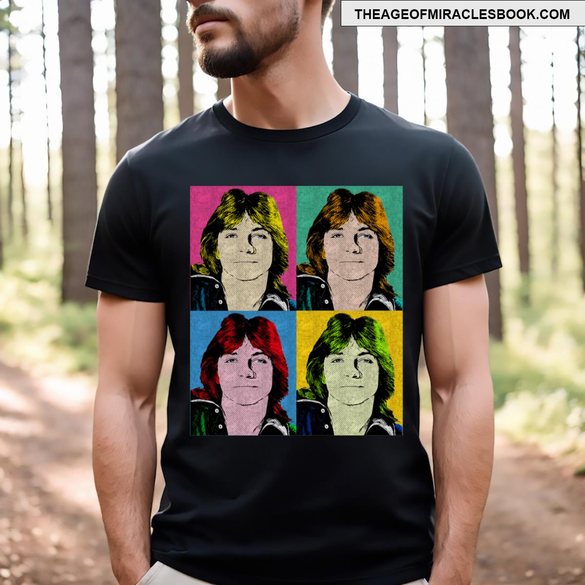 David Cassidy Pop Art Style Essential T-shirt