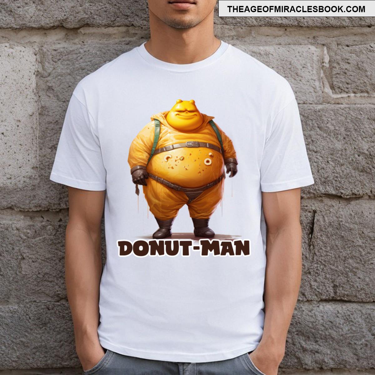 Donut Man Sweet Superhero Essential T-shirt