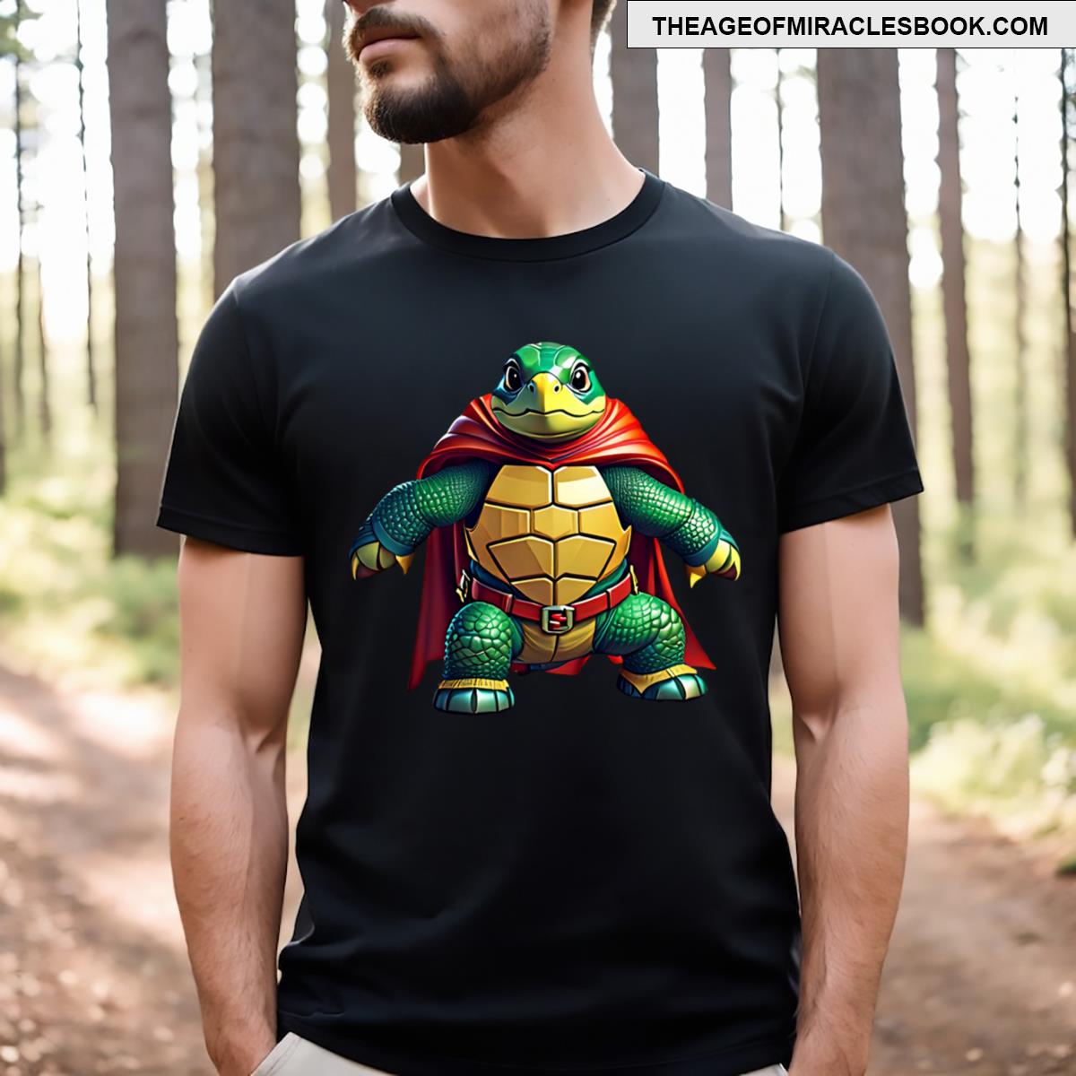 Powerful Super Turtle T-shirt