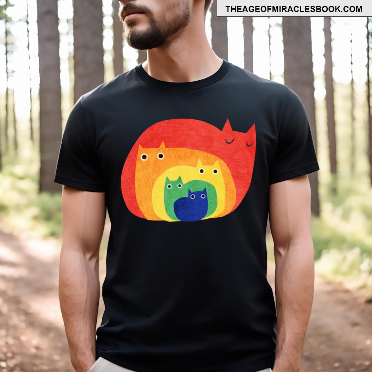 Rainbow Cats T-shirt