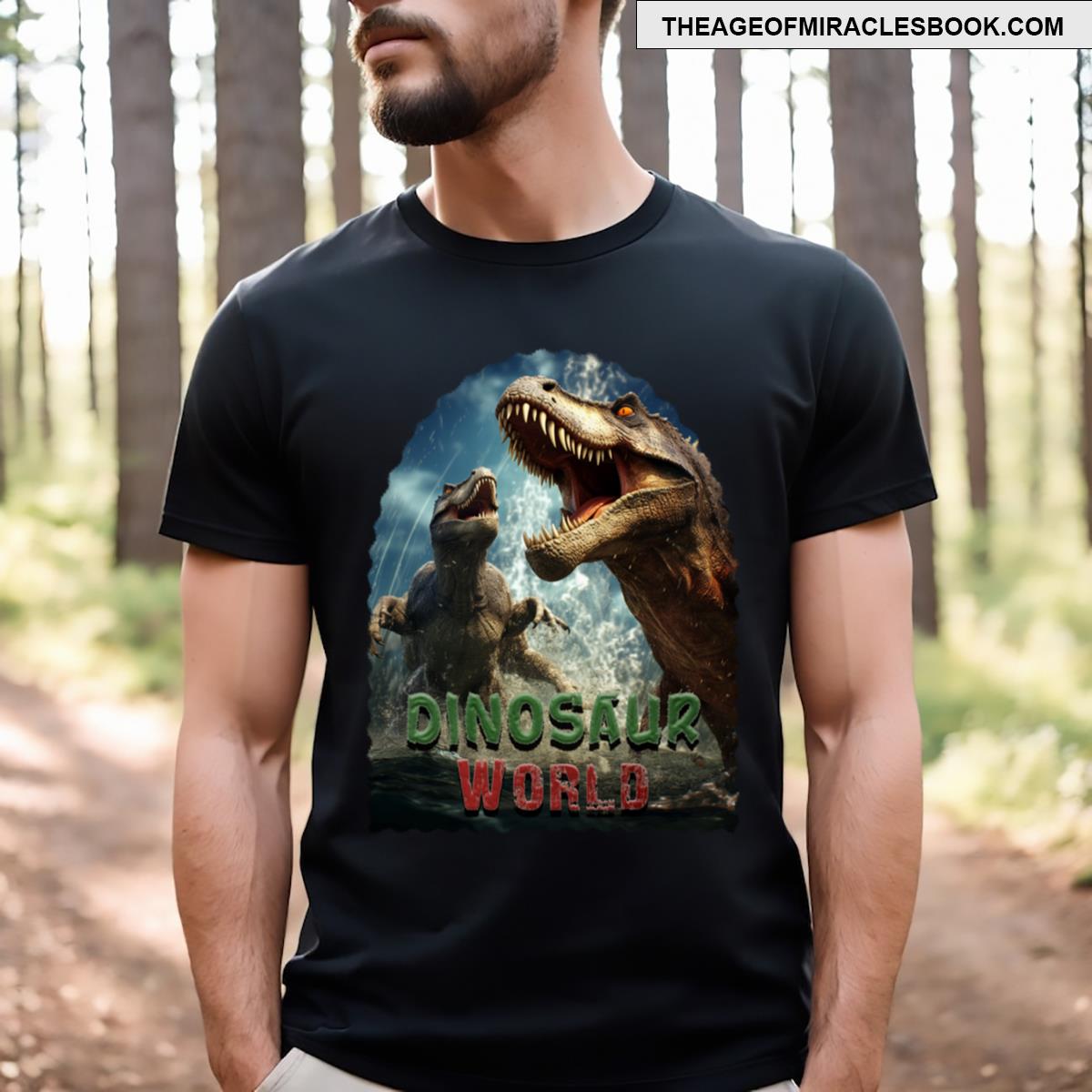 Two Dinosaurs In The Water T-shirt