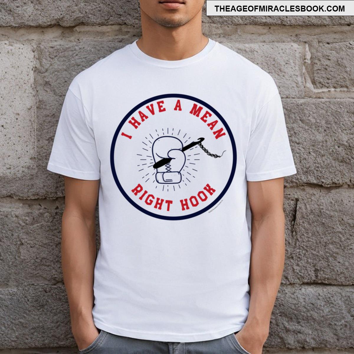 Crochet Mean Right Hook T-shirt