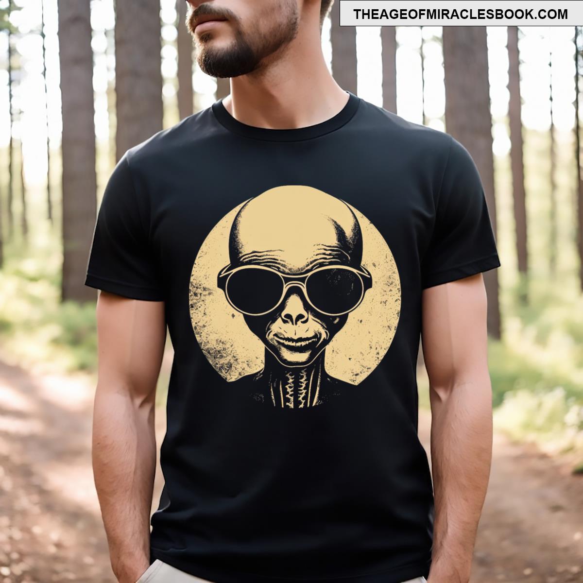 Funny Alien Cool T-shirt