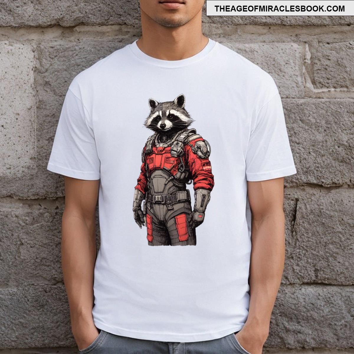 Galactic Raccoon T-shirt