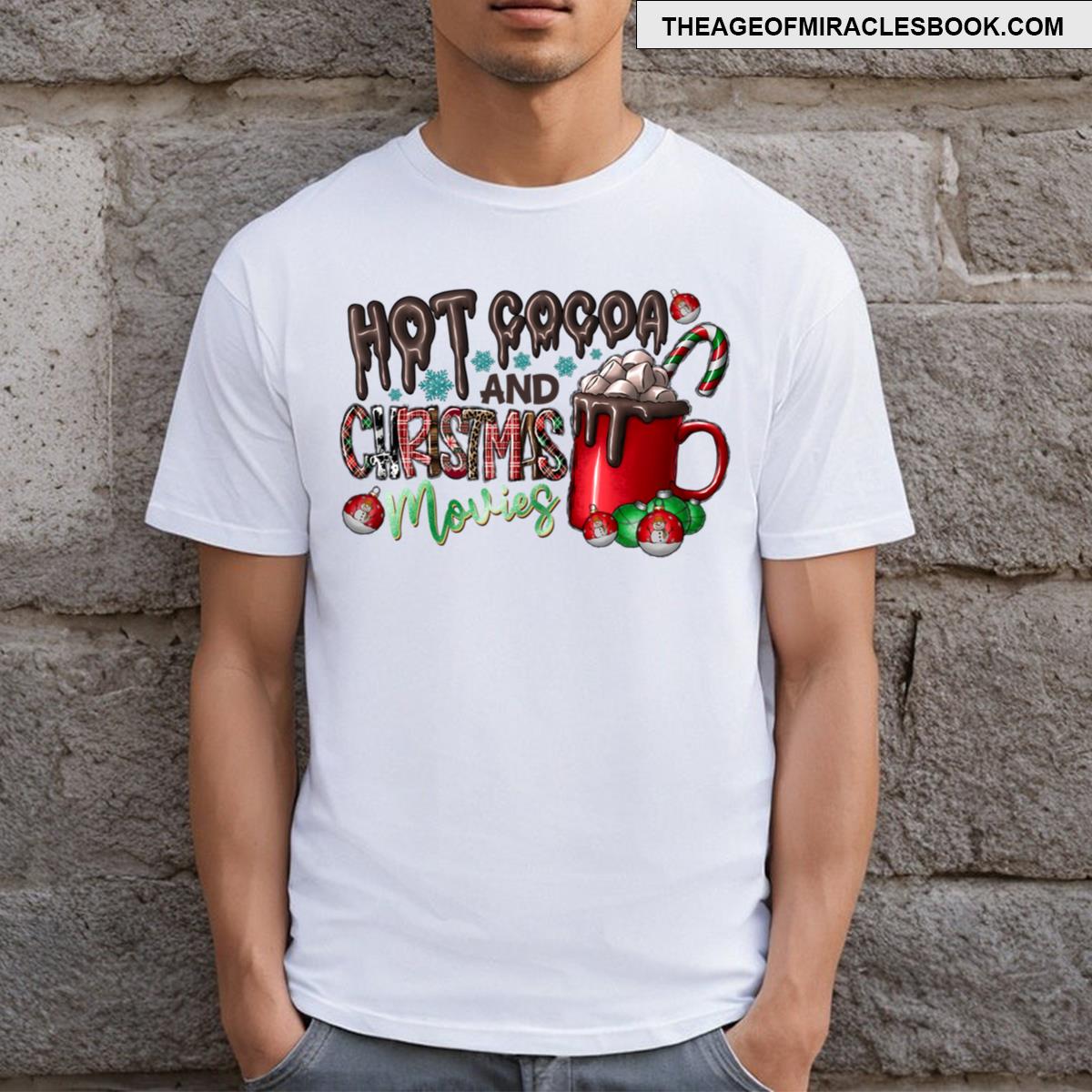 Jolly Holidays Hot Cocoa T-shirt