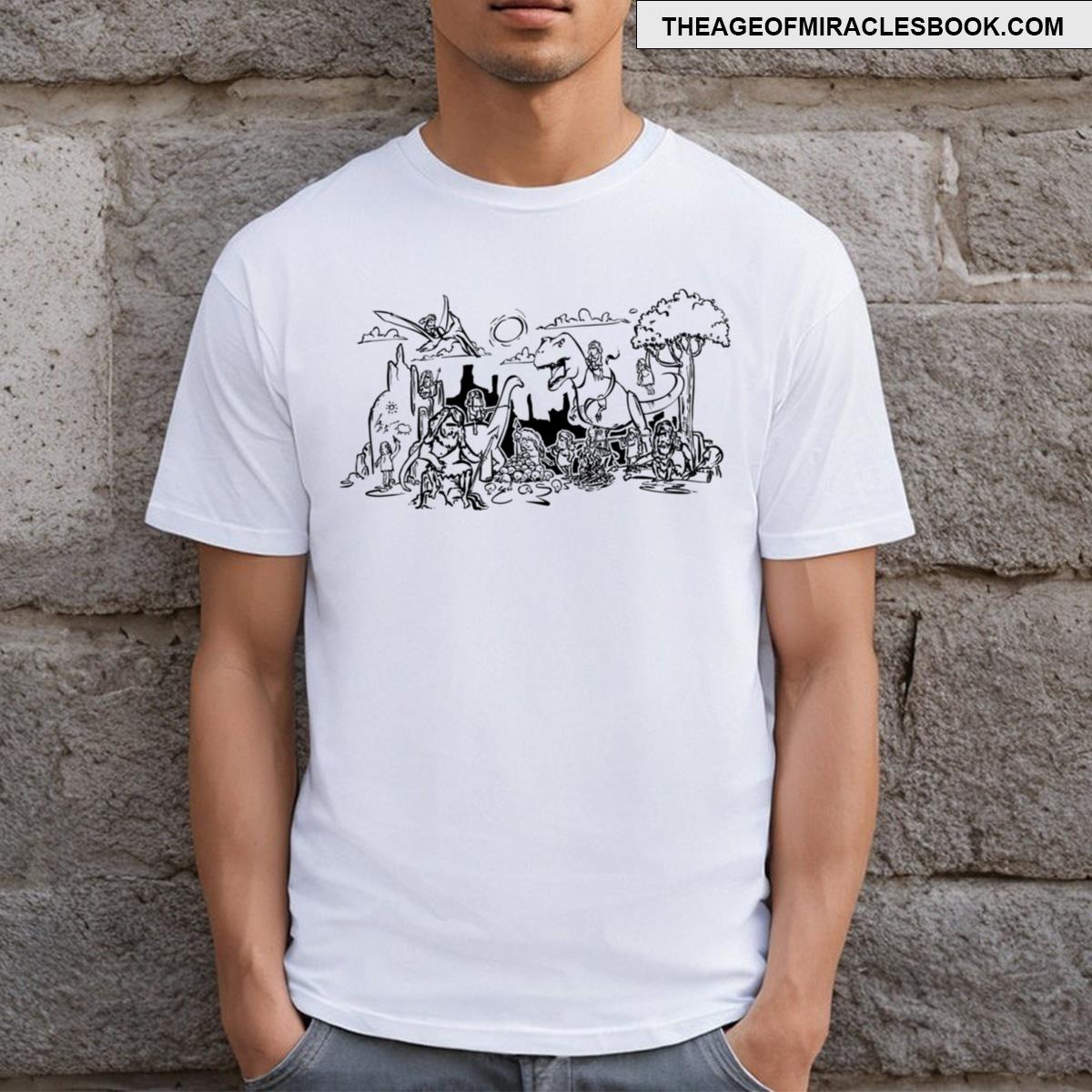 Prehistoric Doodle T-shirt