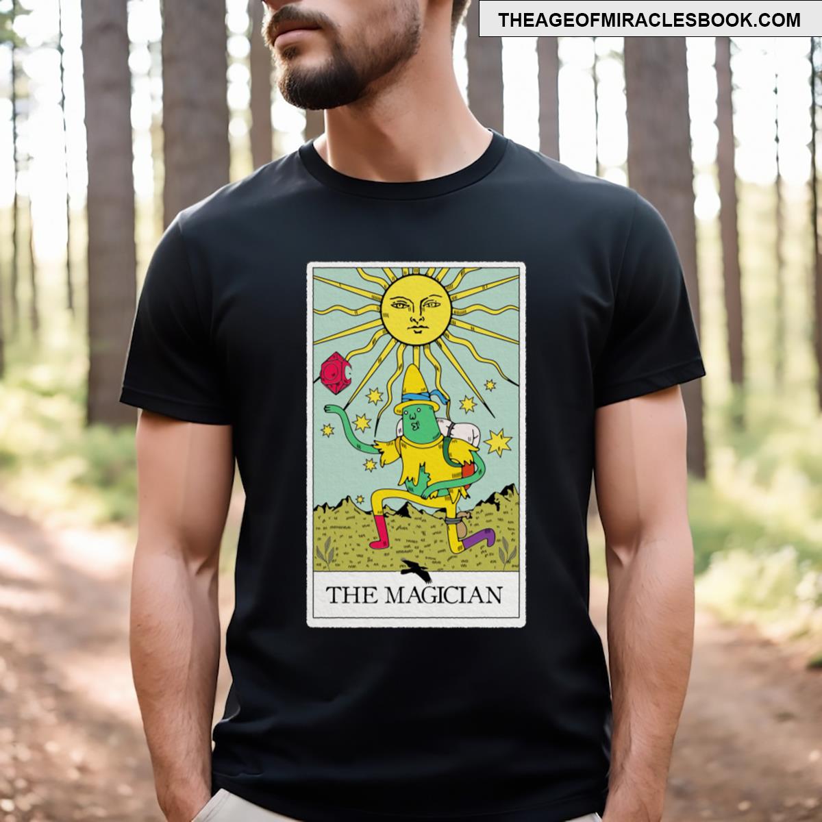 Magic Man Tarot Card Adventure Time T-shirt