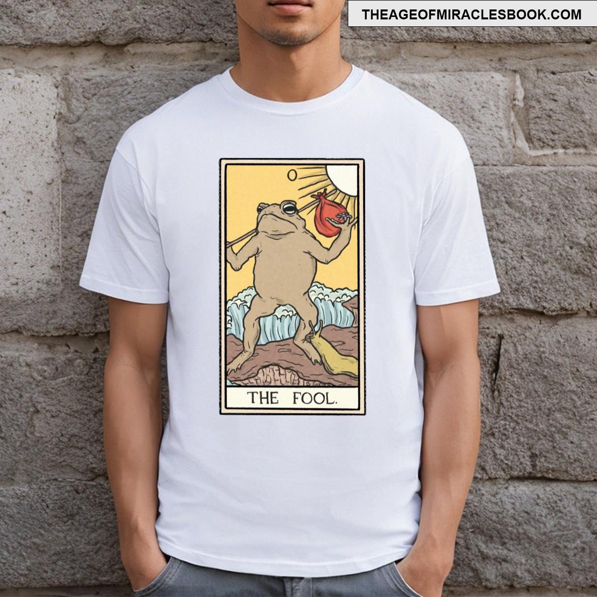 The Fool Toad Tarot T-shirt