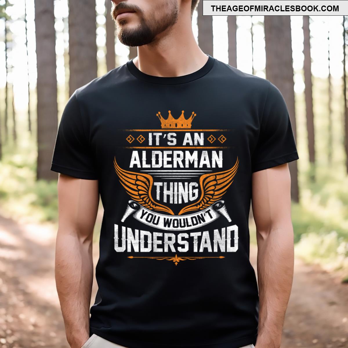 Alderman Alderman Things Name T-shirt