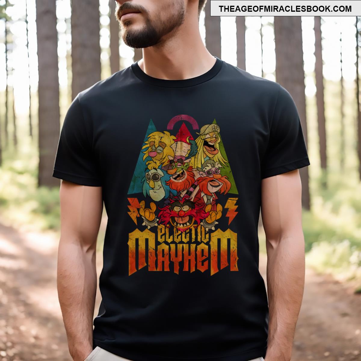 Electric Mayhem Is Rocks Retroo T-shirt