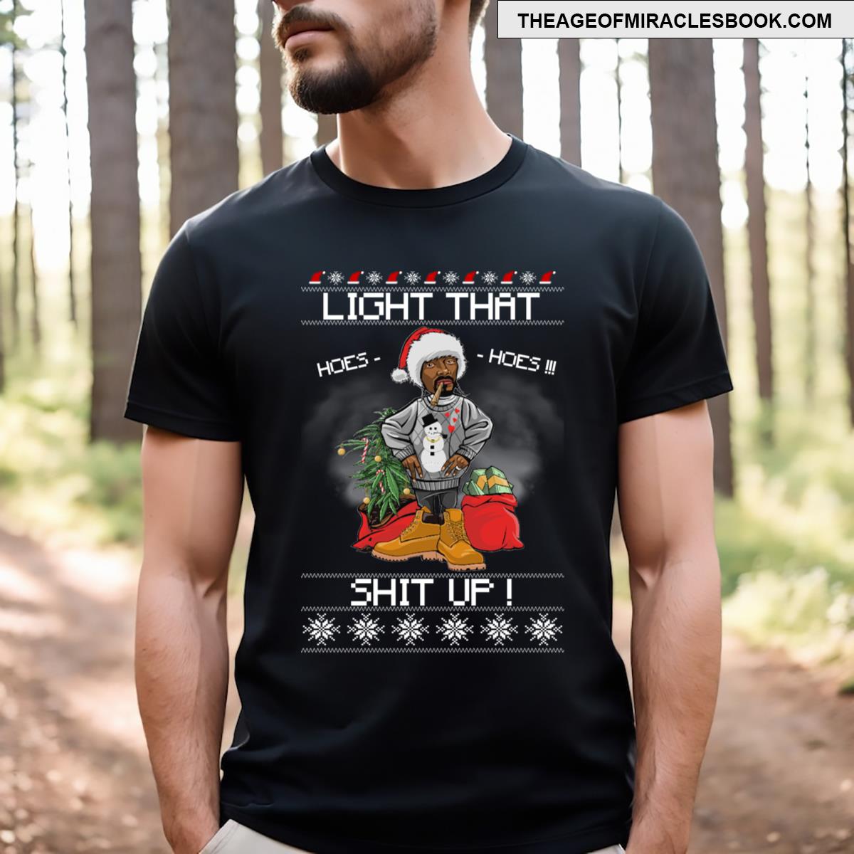 Light That Shit Up! Snoop Dogg T-shirt