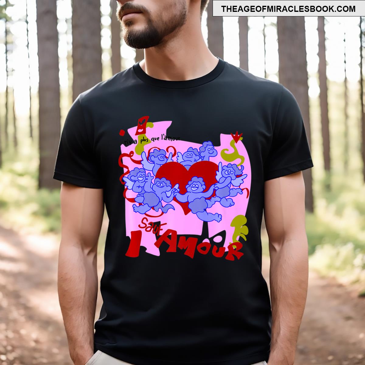 Retro 1980s Beat It Amour Cartoon Version T-shirt