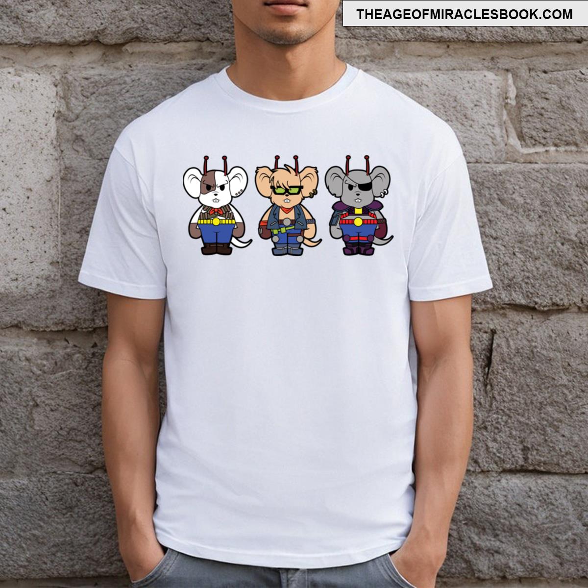 Biker Mice From Mars Chibi T-shirt