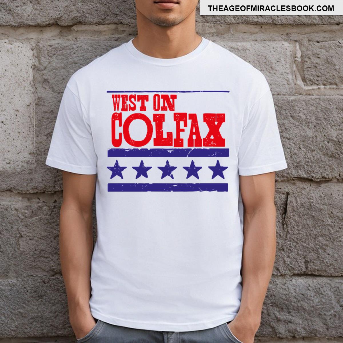 West On Colfax Stars T-shirt